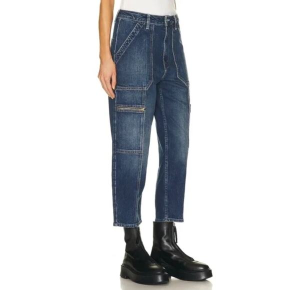 Mother Superior The Private Zip Pocket Ankle Jeans Mile High Wash SZ 29 Luxury - Picture 12 of 12